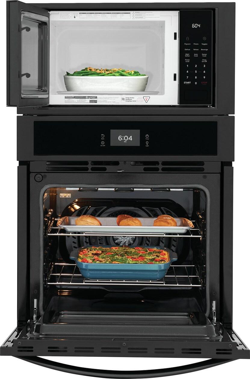 Frigidaire FCWM2727AB 27" Electric Wall Oven and Microwave Combination