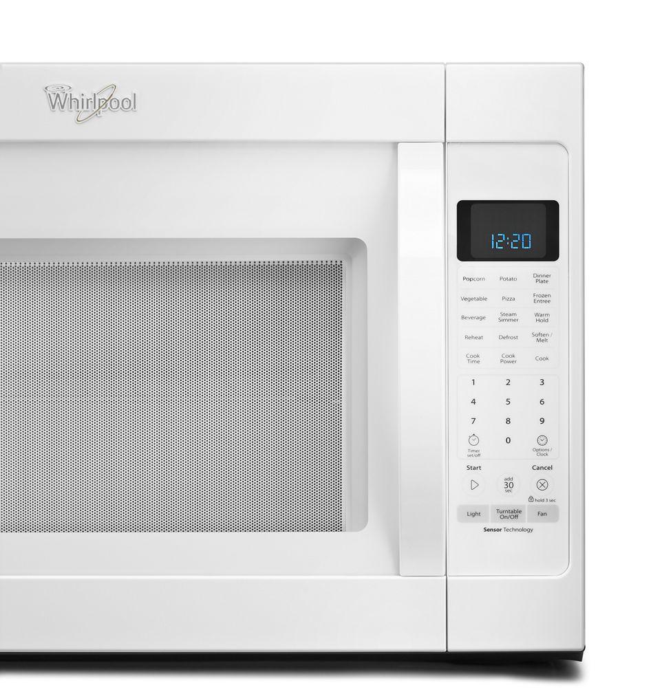 Whirlpool WMH53520CW 2.0 cu. ft. Capacity Steam Microwave With CleanRelease® Non-Stick Interior