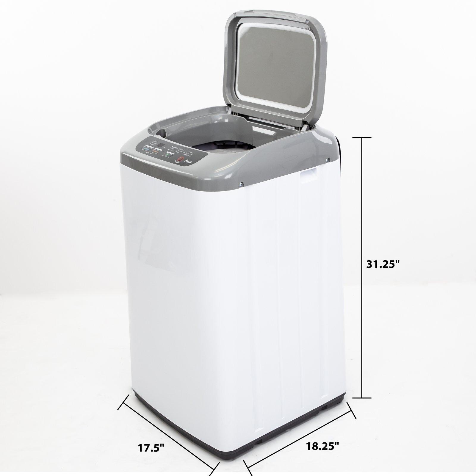 Avanti 0.84 cu. ft. Compact Washer Machine - White / 0.84 cu. ft.