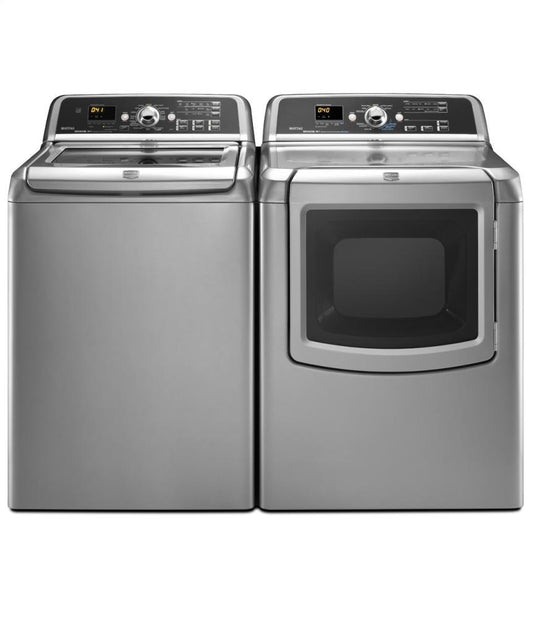 Maytag MEDB850WQ Bravos® Electric Dryer with Steam-Enhanced Cycle