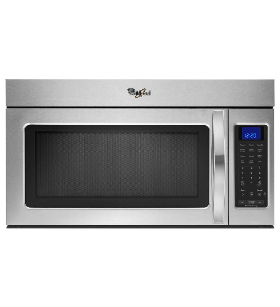 Whirlpool 1.7 cu. ft. Microwave Hood Combination with 1,000-Watts Cooking Power
