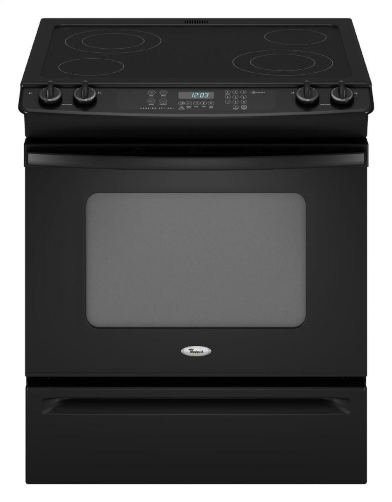 Whirlpool GY397LXUB 30-inch Self-Cleaning Slide-In Electric Range