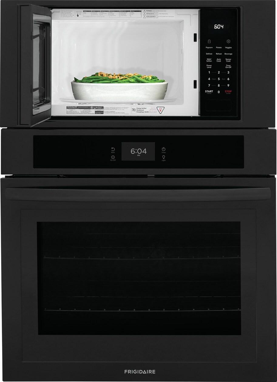 Frigidaire FCWM3027AB 30" Electric Wall Oven and Microwave Combination