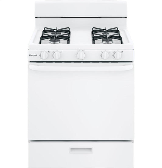RGBS300DMWW Hotpoint® 30" Free-Standing Gas Range