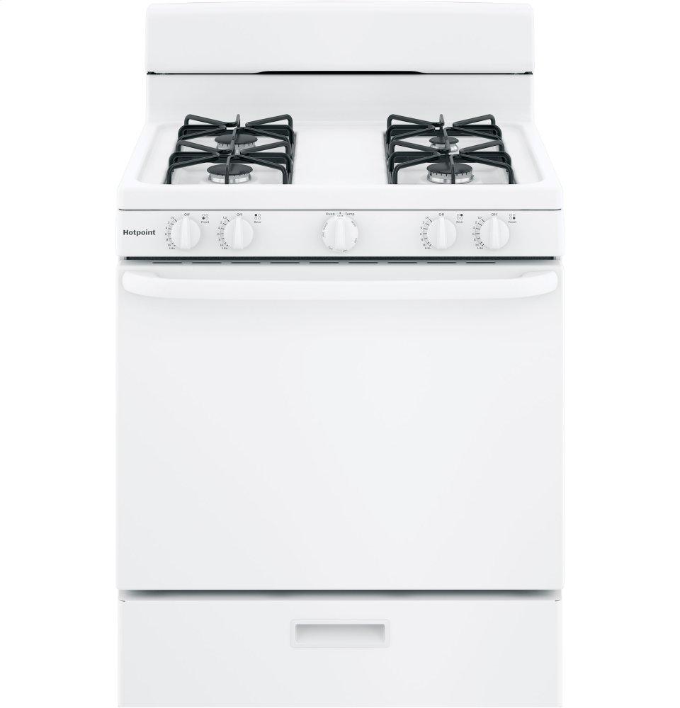 Hotpoint® 30" Free-Standing Gas Range