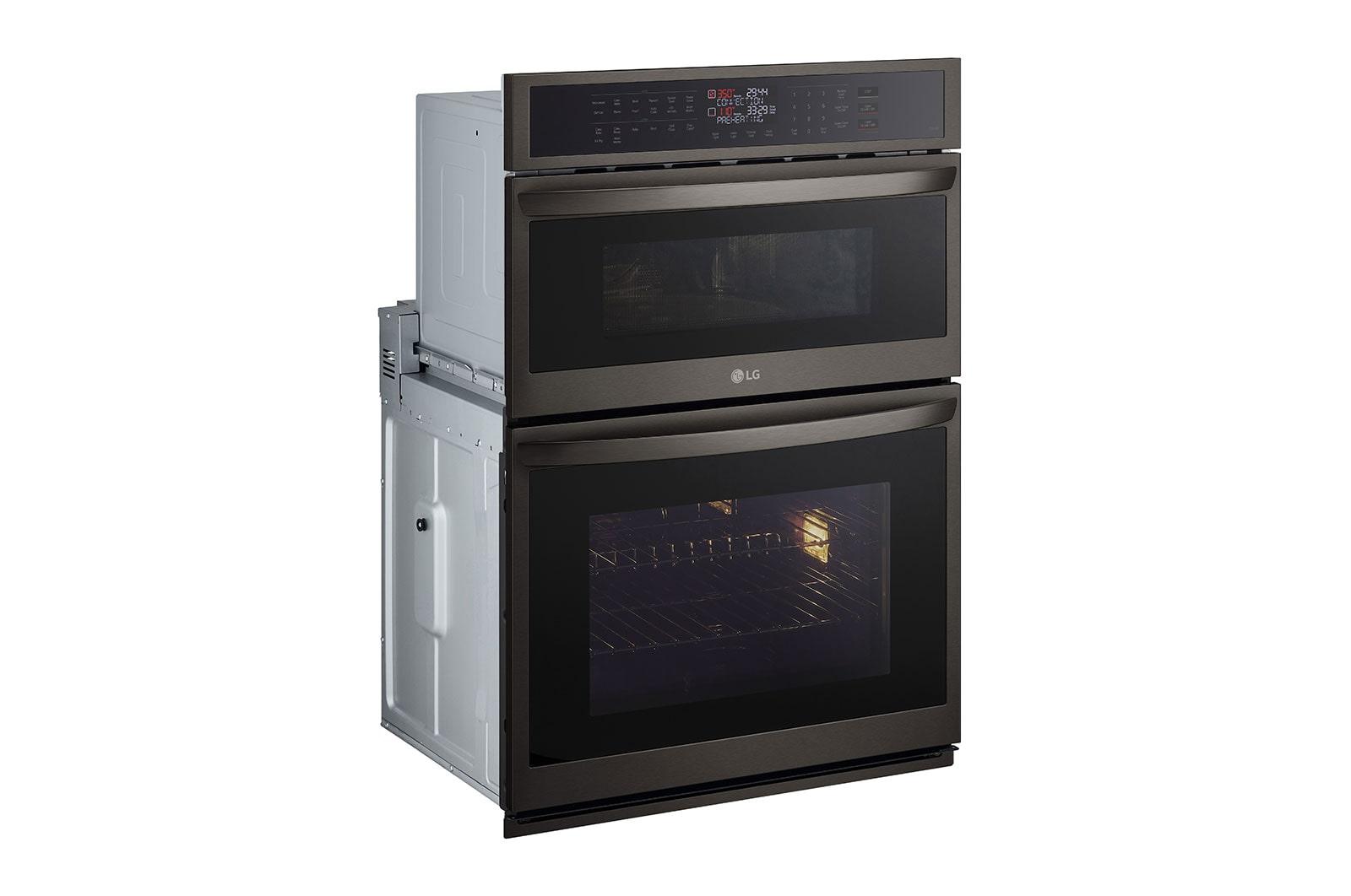 Lg 1.7/4.7 cu. ft. Smart Combination Wall Oven with Convection and Air Fry