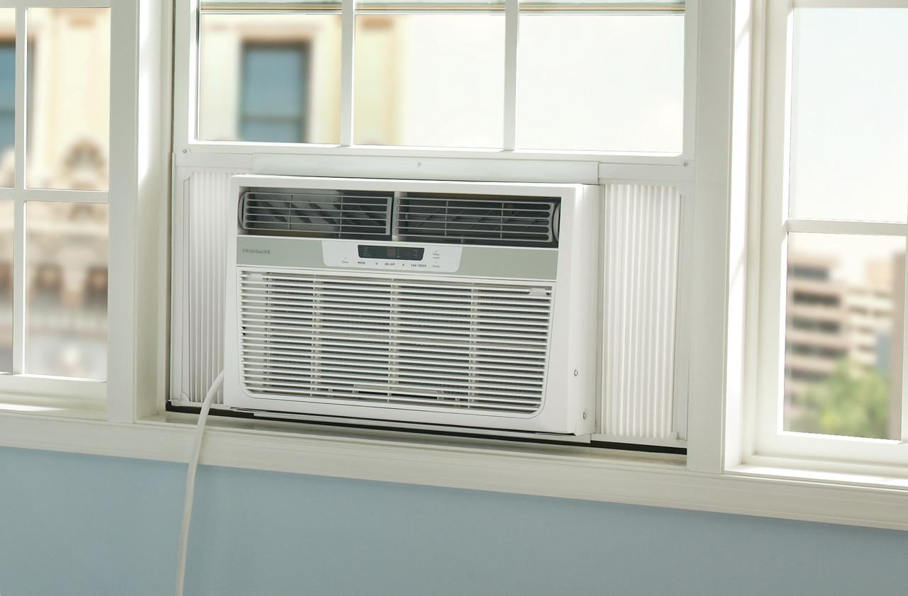 Frigidaire 11,000 BTU Window-Mounted Room Air Conditioner with Supplemental Heat
