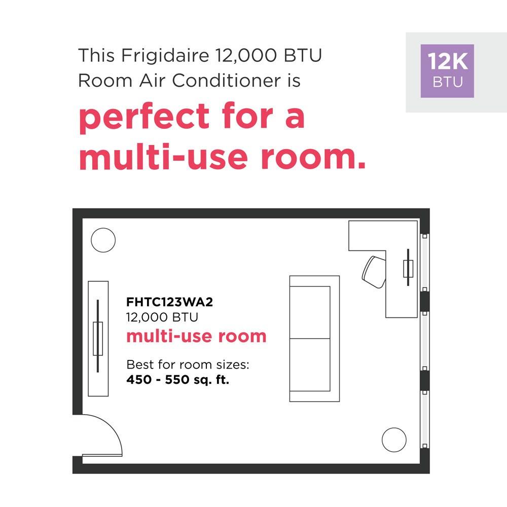 Frigidaire 12,000 BTU Built-In Room Air Conditioner 230/208V