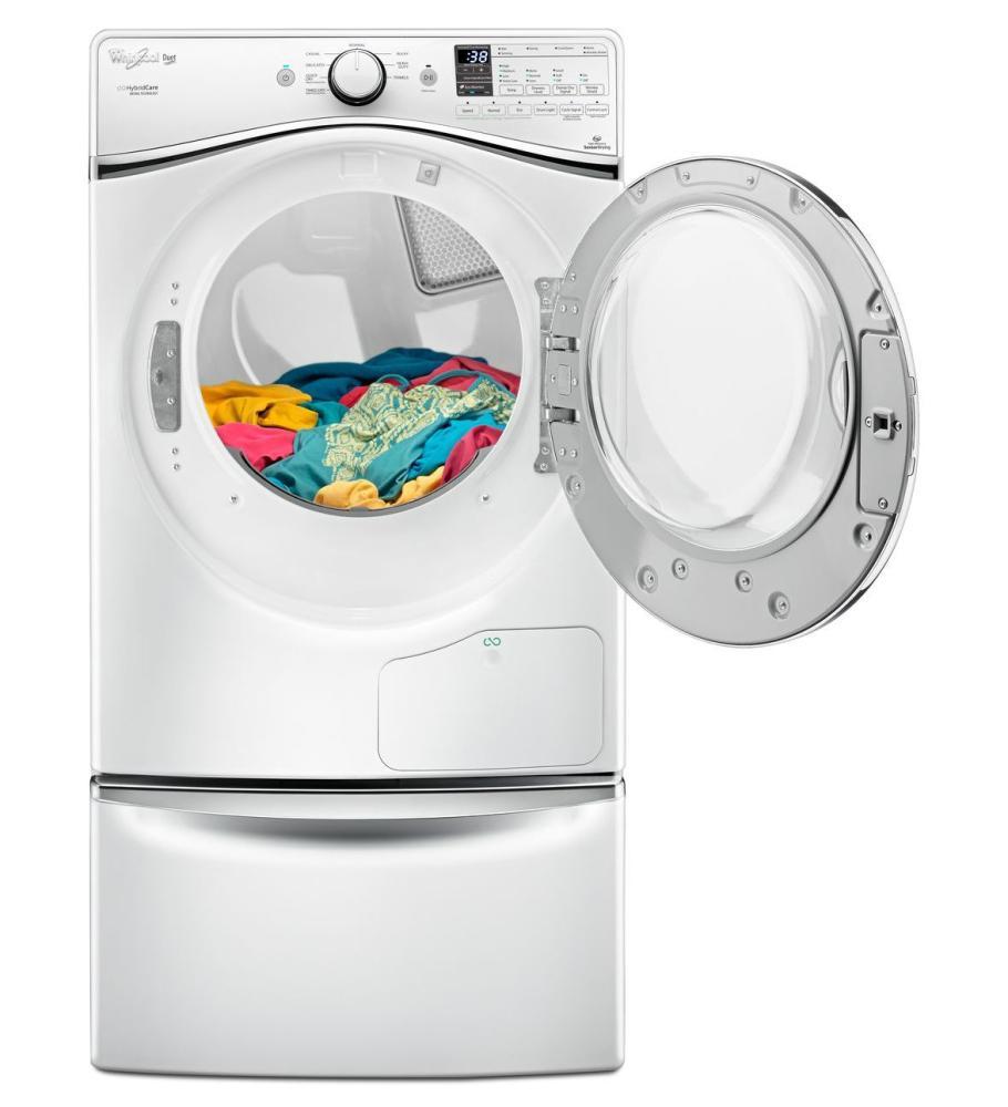 Whirlpool WED99HEDW 7.3 cu ft. HybridCare™ Ventless Duet® Dryer with Heat Pump Technology