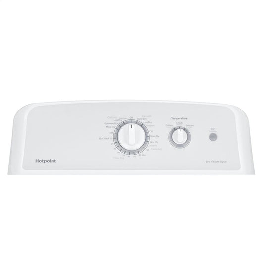 Hotpoint® 6.2 cu. ft. Capacity aluminized alloy Gas Dryer