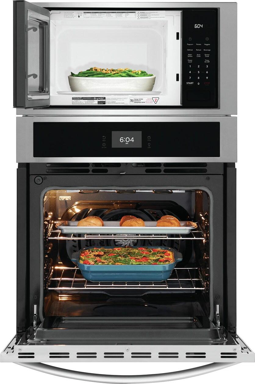 Frigidaire FCWM2727AS 27" Electric Wall Oven and Microwave Combination
