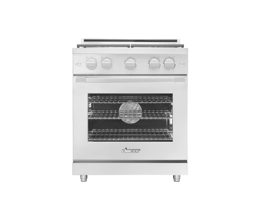 Dacor HGR30PSLP 30" Gas Range, Silver Stainless Steel, Liquid Propane