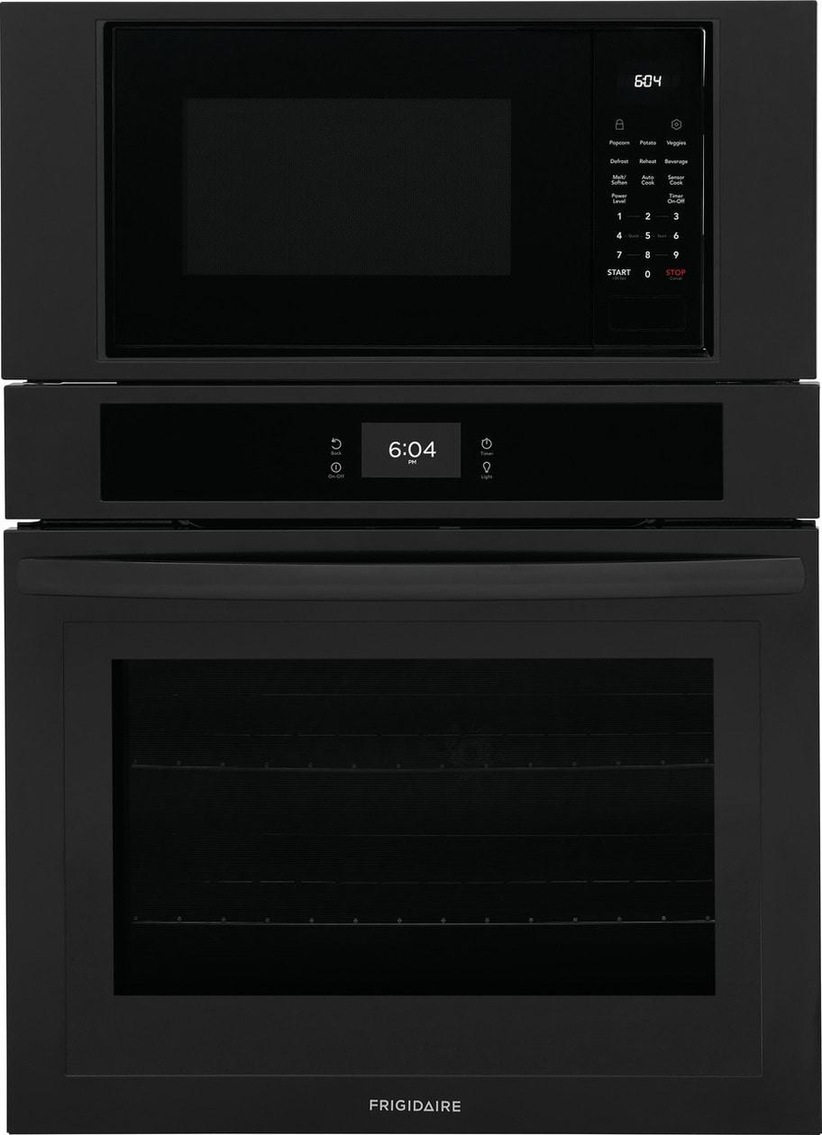 Frigidaire FCWM3027AB 30" Electric Wall Oven and Microwave Combination