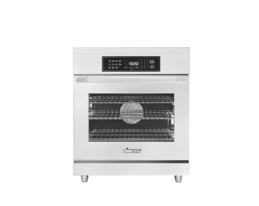 Dacor HIPR30S 30" Induction Pro Range, Silver Stainless Steel