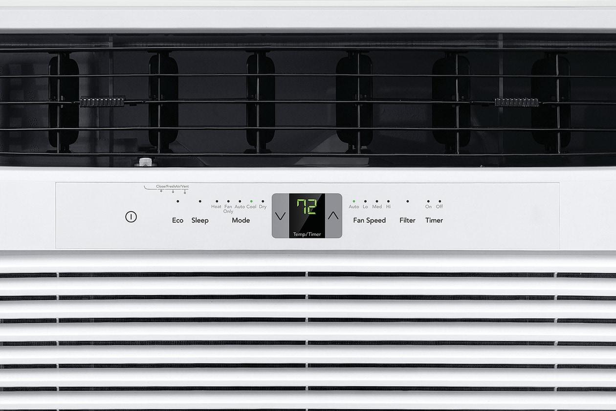 FHWE252WA2 Frigidaire 25,000 BTU Window Air Conditioner with Supplemental Heat and Slide Out Chassis