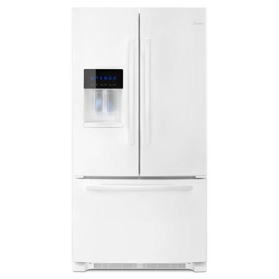 Amana AFI2539ERW 36-inch French Door Bottom-Freezer Refrigerator with Fast Cool Option - white
