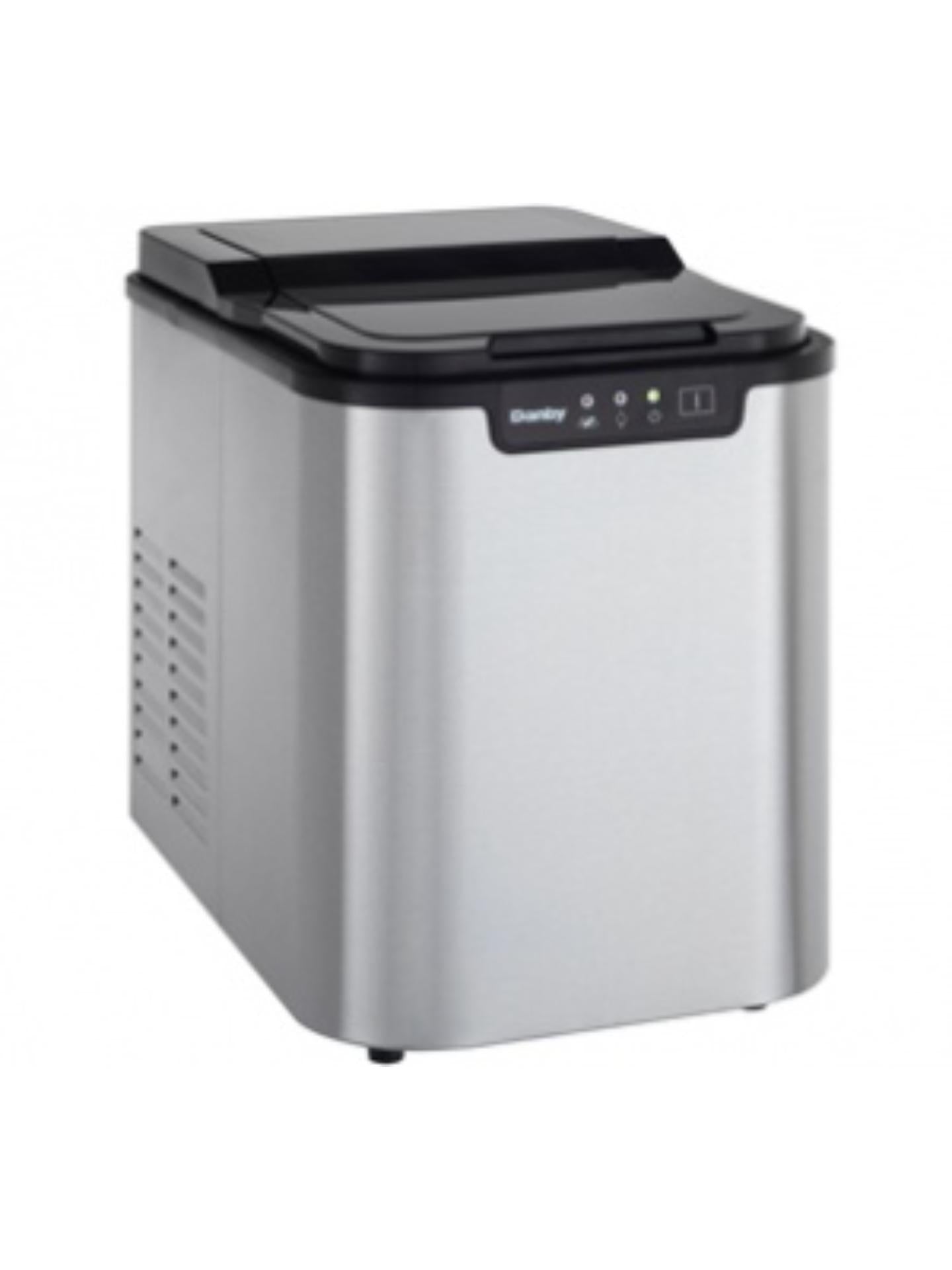 Danby 25 lbs. Countertop Ice Maker in Stainless Steel