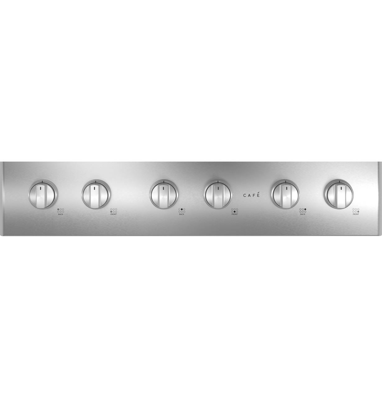 Cafe CGU366P2TS1 CAF(EBACK)™ 36" Commercial-Style Gas Rangetop with 6 Burners (Natural Gas)