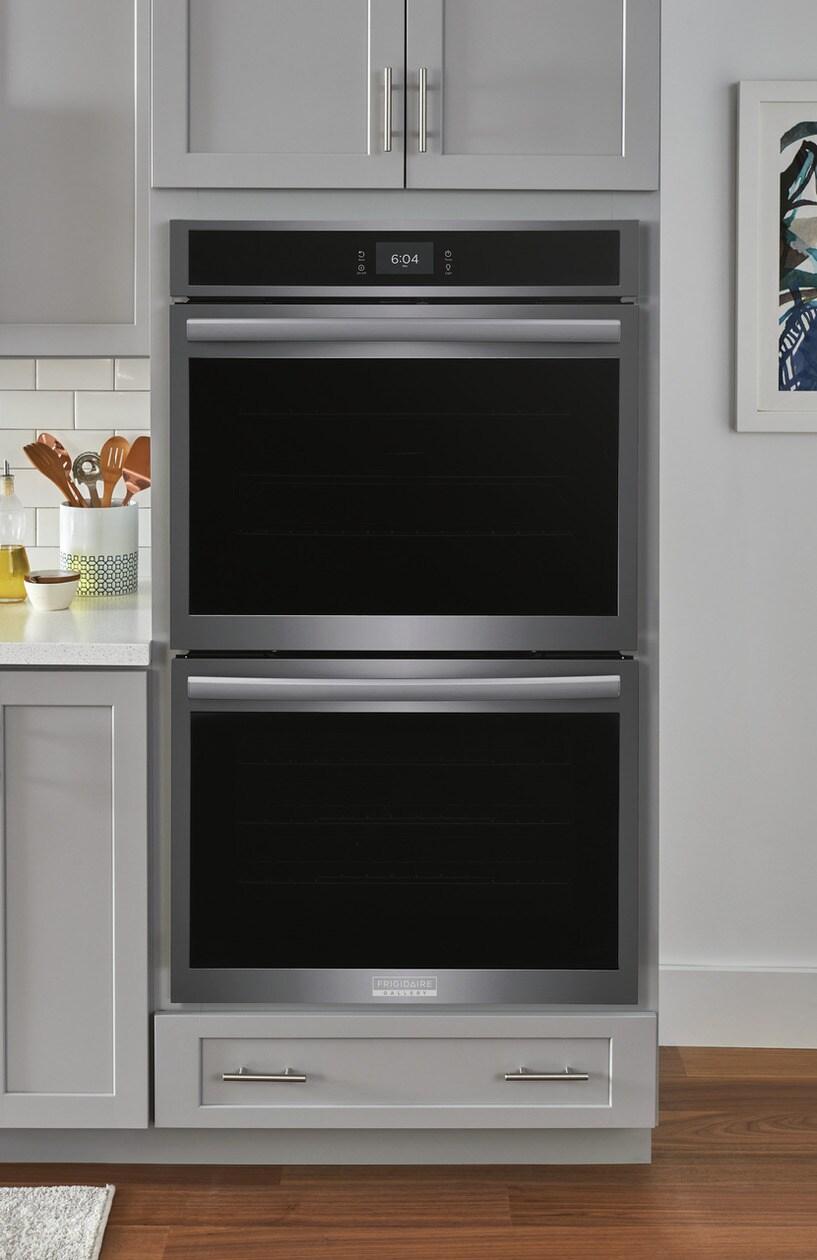 Frigidaire GCWD3067AD 30" Double Electric Wall Oven with Total Convection