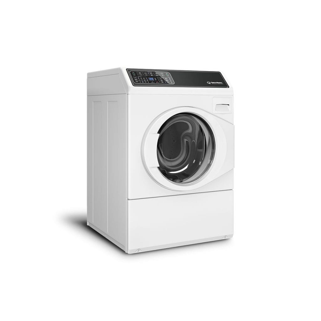 Speed Queen FF7010WN FF7 White Right-Hinged Front Load Washer with Pet Plus Sanitize Fast Cycle Times Dynamic Balancing 5-Year Warranty