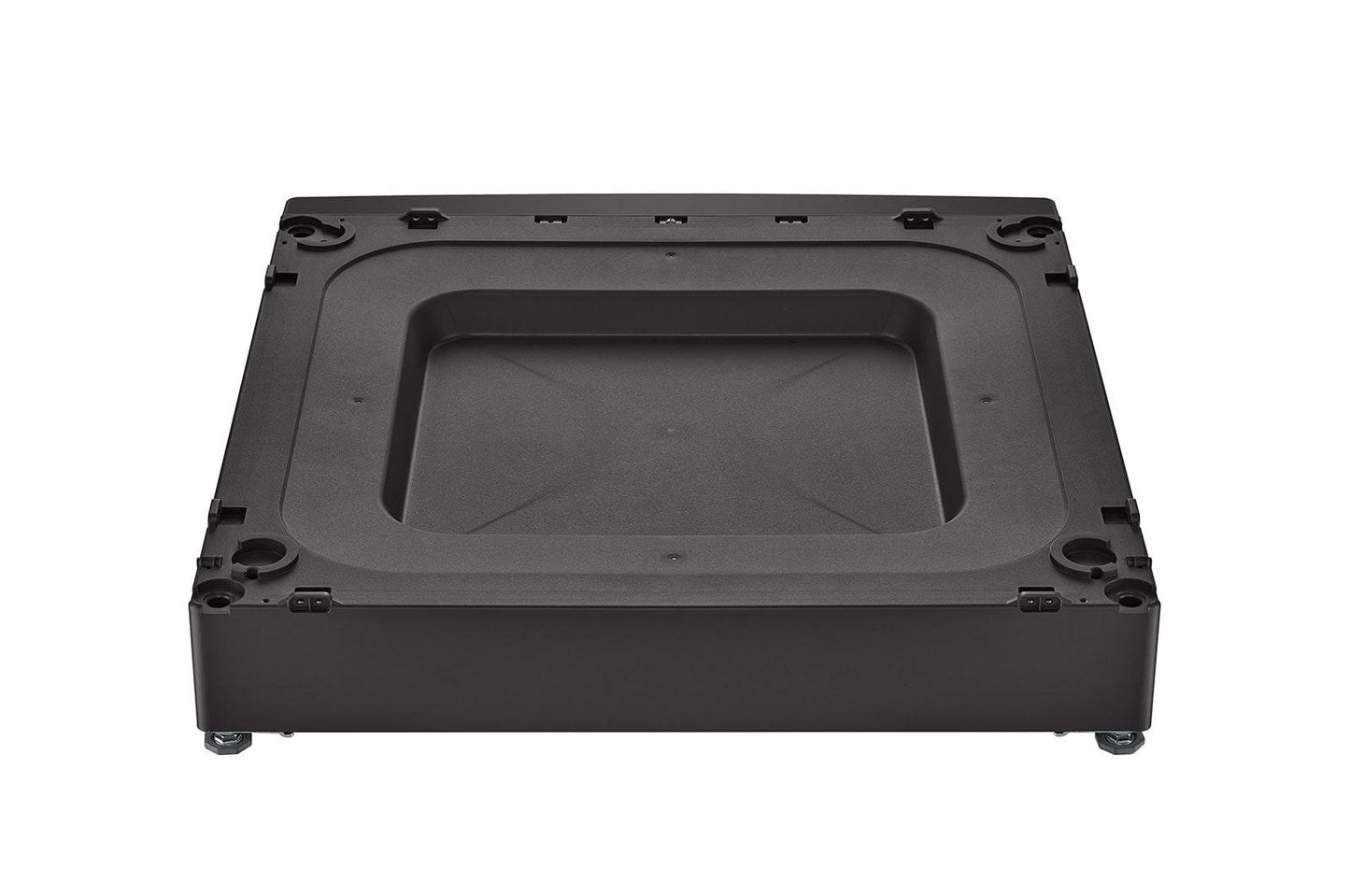 Lg WDPS2B ADA Compliant Laundry Pedestal Riser - Black Steel