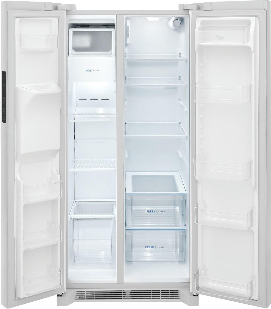 Frigidaire FRSS2323AW 22 Cu. Ft. 33" Standard Depth Side by Side Refrigerator