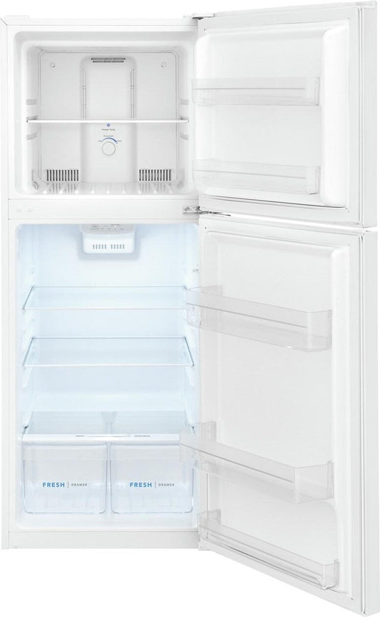 Frigidaire FFET1222UW 12 Cu. Ft. Garage Ready Top Freezer Apartment-Size Refrigerator