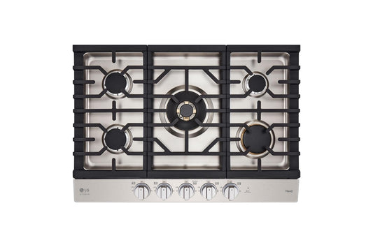 CBGS3028S LG STUDIO 30 Inch UltraHeat™ Gas Cooktop with EasyClean®