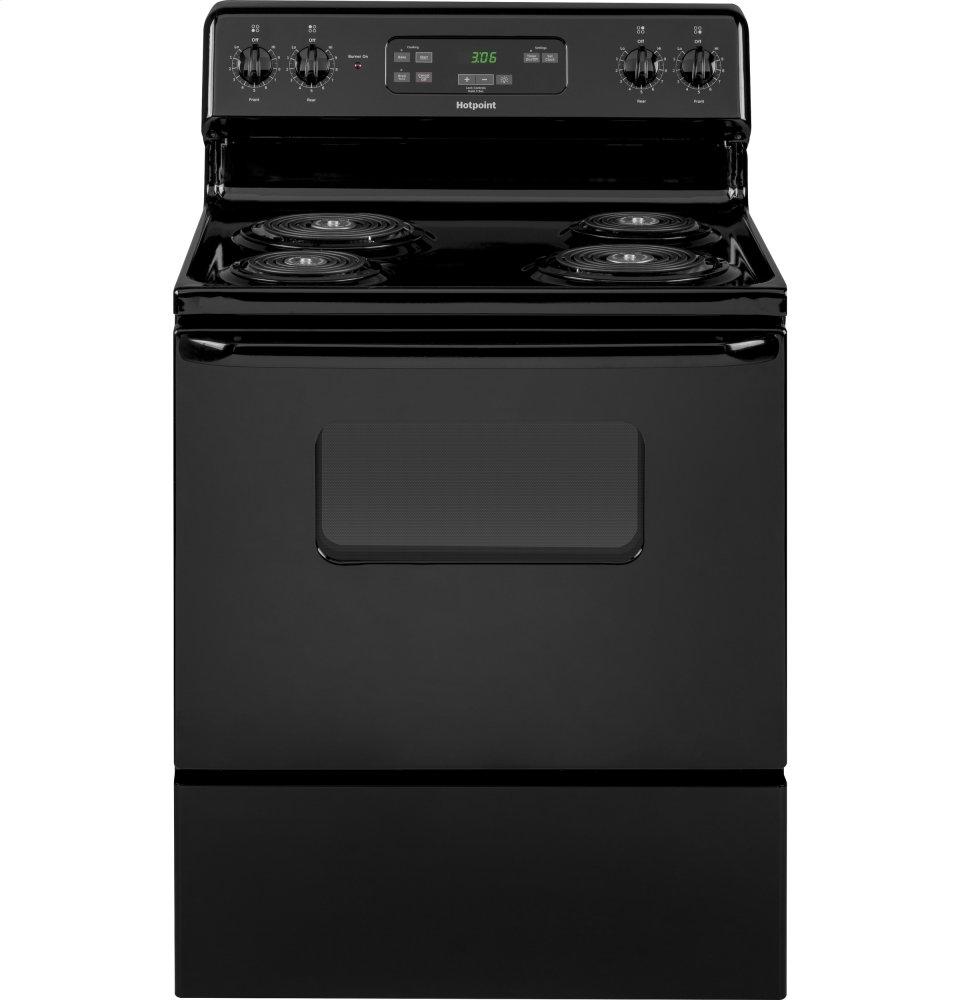 Hotpoint® 30" Free-Standing Standard Clean Electric Range