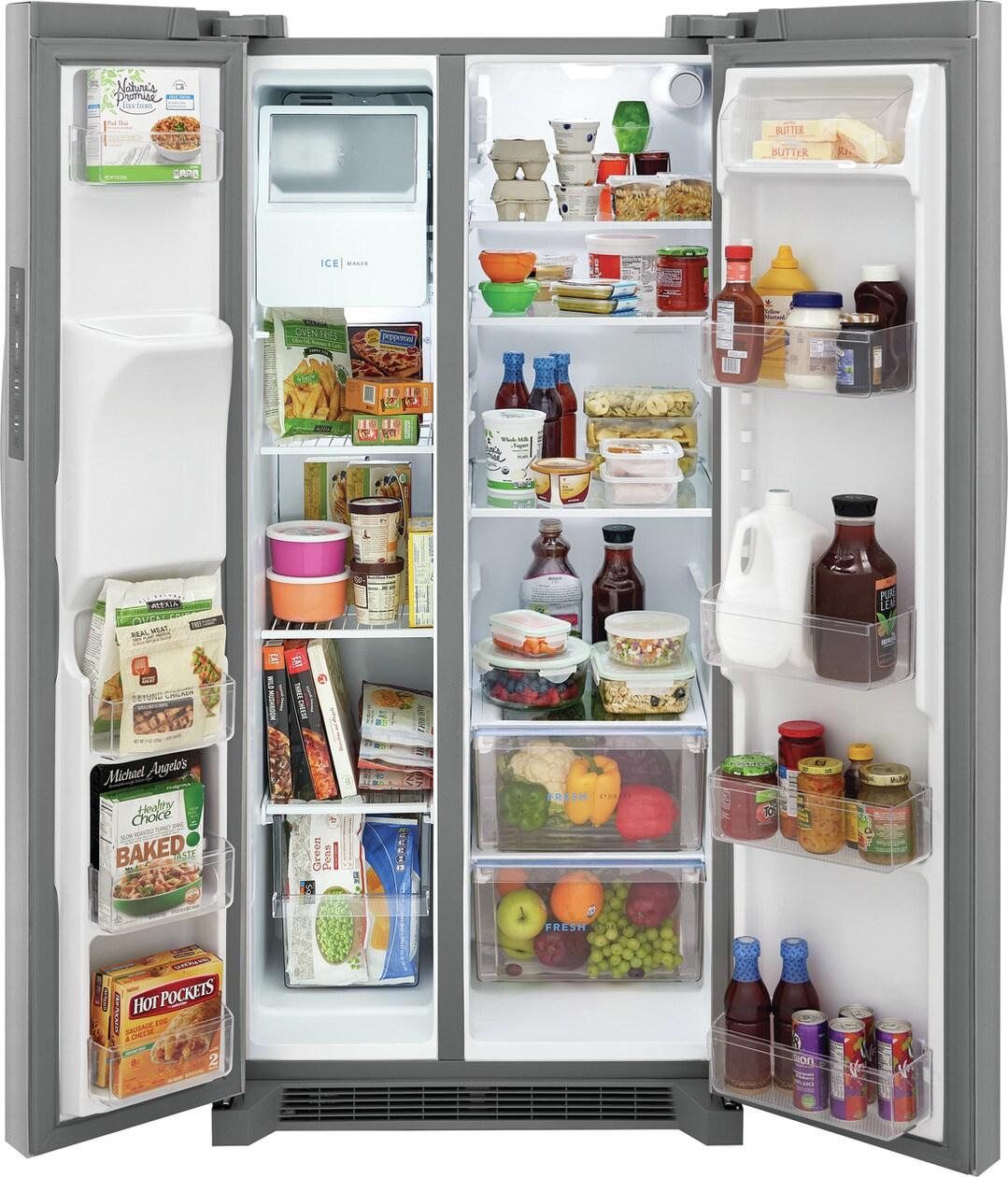 Frigidaire FRSS2323AS 22 Cu. Ft. 33" Standard Depth Side by Side Refrigerator