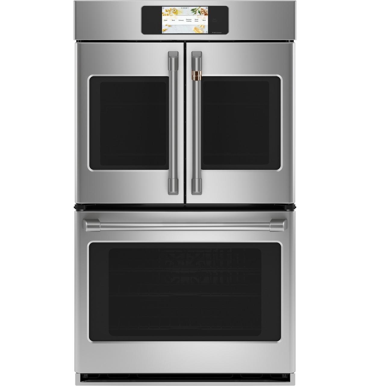 Cafe Caf(eback)™ Professional Series 30" Smart Built-In Convection French-Door Double Wall Oven