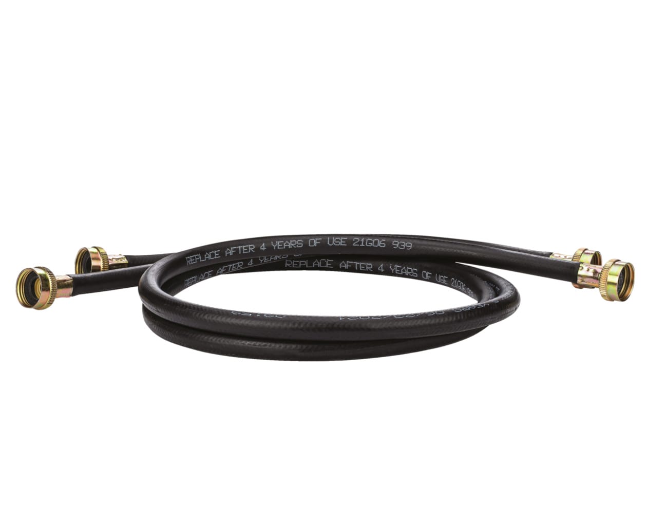 Frigidaire 5304473845 4' Laundry Rubber Fill Hose - 2 pack