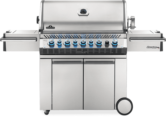 Napoleon Bbq PRO665RSIBPSS3 Prestige PRO 665 RSIB with Infrared Side and Rear Burners , Propane, Stainless Steel