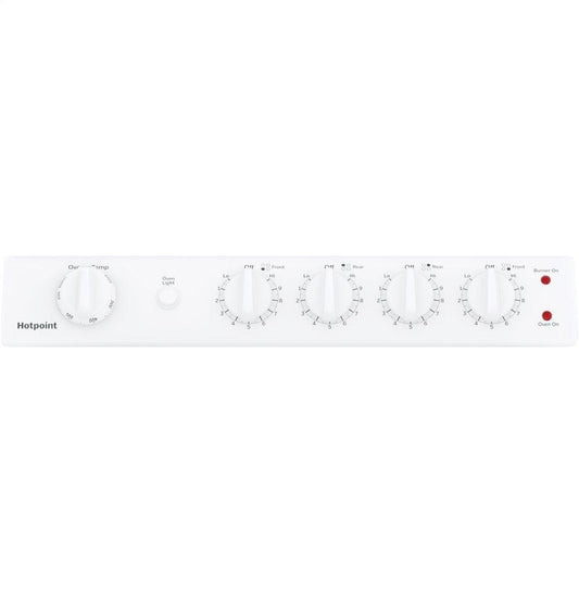 RAS240DMWW Hotpoint® ENERGY STAR® 24" Electric Free-Standing Front-Control Range