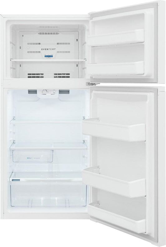 Frigidaire FFHT1425VW 14 Cu. Ft. Top Freezer Refrigerator