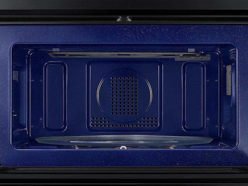 30" Smart Microwave Combination Wall Oven with Flex Duo™ in Black Stainless Steel