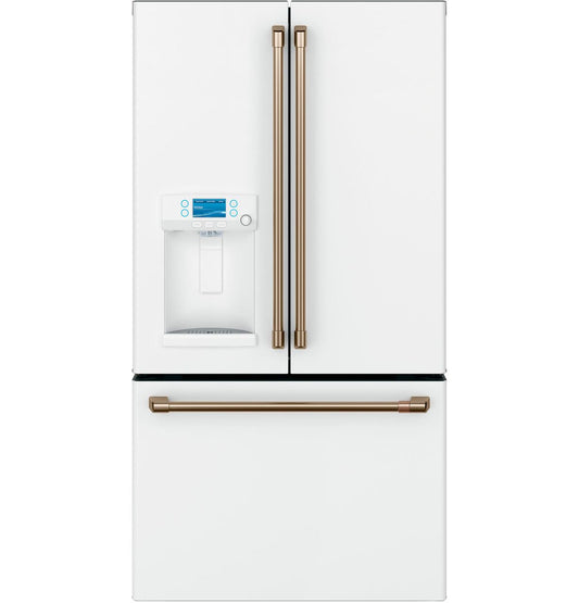 Cafe CFE28TP4MW2 CAF(EBACK)™ ENERGY STAR® 27.7 Cu. Ft. Smart French-Door Refrigerator with Hot Water Dispenser