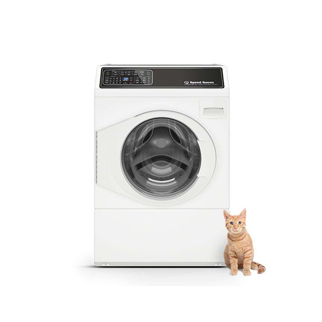 Speed Queen FF7 White Front Load Washer with Pet Plus  Sanitize  Fast Cycle Times  Dynamic Balancing  5-Year Warranty