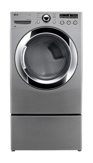 Lg DLEX3250V 7.3 cu. ft. Ultra Large Capacity SteamDryer™ with Sensor Dry