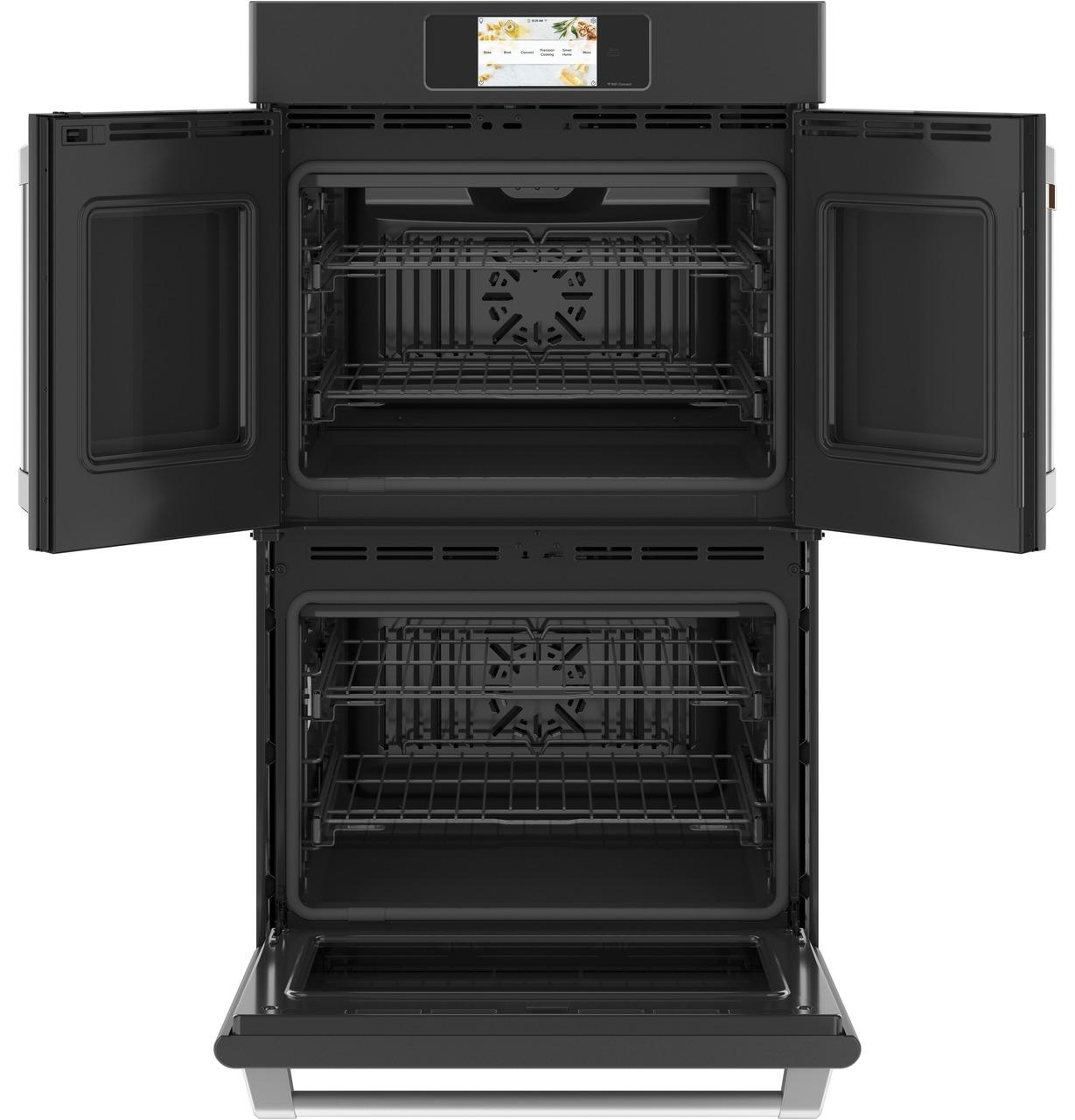 Cafe Caf(eback)™ Professional Series 30" Smart Built-In Convection French-Door Double Wall Oven