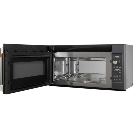 Cafe CVM517P3RD1 CAF(EBACK)™ 1.7 Cu. Ft. Convection Over-the-Range Microwave Oven
