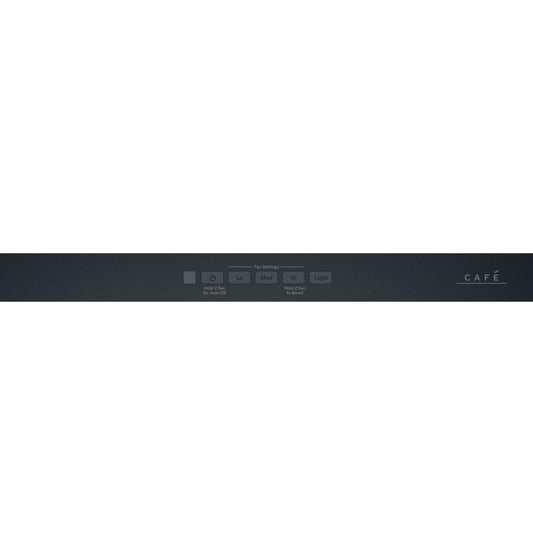 Caf(eback)™ 30" Wall-Mount Glass Canopy Chimney Hood