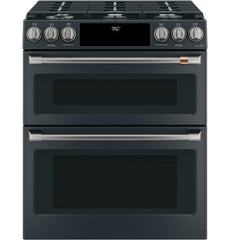 Cafe CXFCGHKPMBT CAF(EBACK)™ Front Control Gas Knobs and Handles - Brushed Black