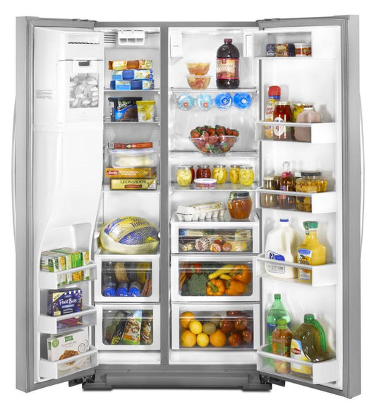 Whirlpool Gold® 25 cu. ft. Counter Depth Side-by-Side Refrigerator