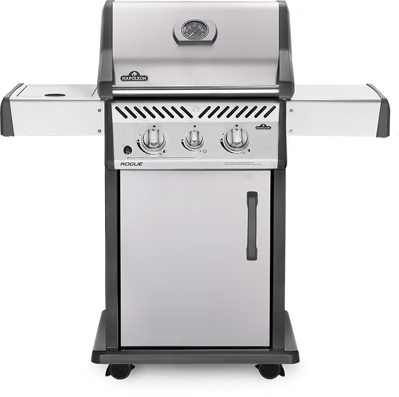 Napoleon Bbq Rogue 365 SB with Range Side Burner , Stainless Steel , Propane