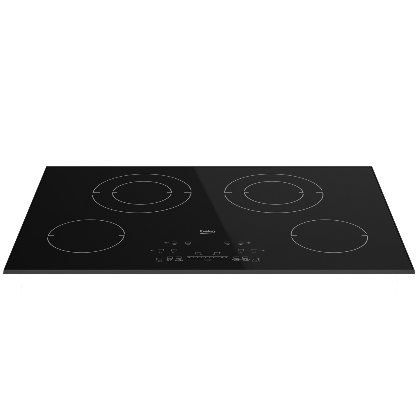 Beko ECTM30102 30" Built-In Electric Cooktop with 4 Burners and Touch Control