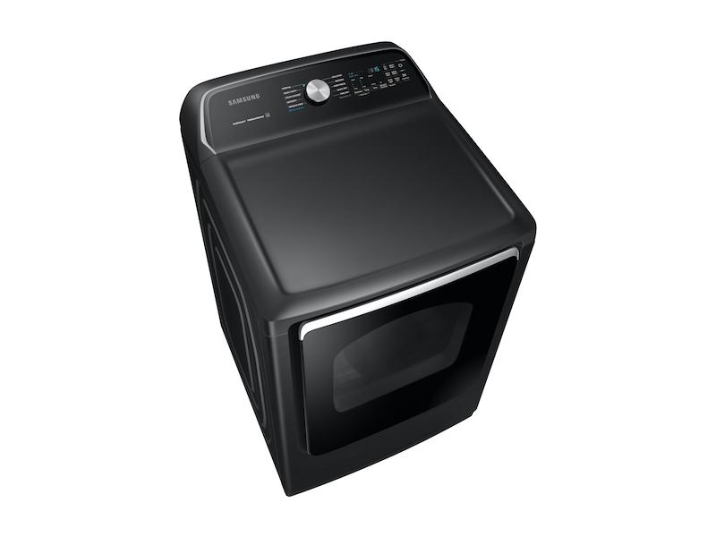 7.4 cu. ft. Gas Dryer with Steam Sanitize+ in Black Stainless Steel