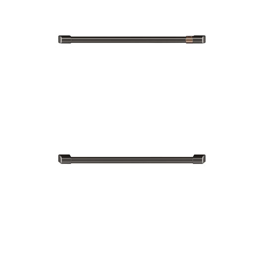 Cafe CXWD0H0PMBT CAF(EBACK)™ 2 - 30" Double Wall Oven Handles - Brushed Black