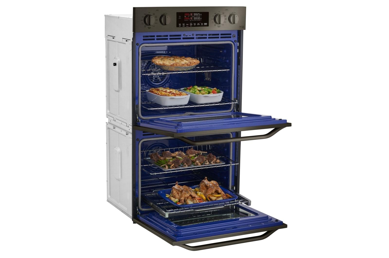 LG STUDIO 4.7 cu. ft. Smart wi-fi Enabled Double Built-In Wall Oven
