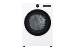 Lg DLEX5500W 7.4 cu. ft. Ultra Large Capacity Smart Front Load Electric ENERGY STAR Dryer with Sensor Dry & Steam Technology